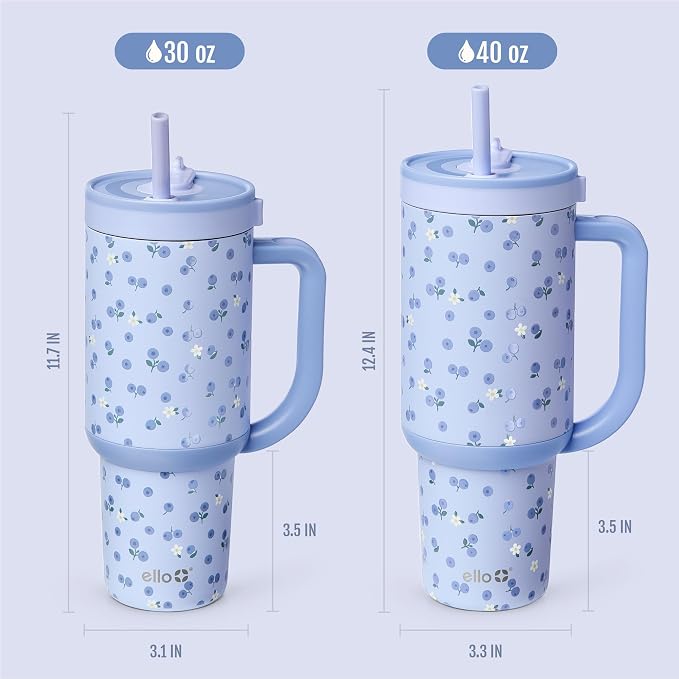 Ello Oasis 40oz Insulated Stainless Steel Tumbler - Image 8