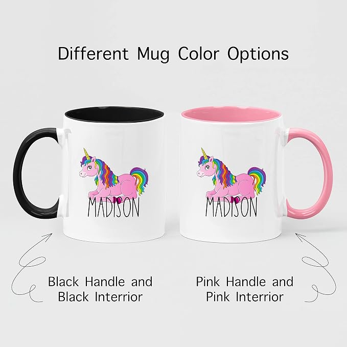 Personalized Mug for Kids, Girls | Customized Hot Chocolate, Coffee & Tea Cup | - Image 4