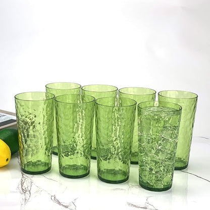Yalin 24-Ounce Plastic Tumbler Acrylic Drinking Glasses, Reusable Plastic Cups - Image 6