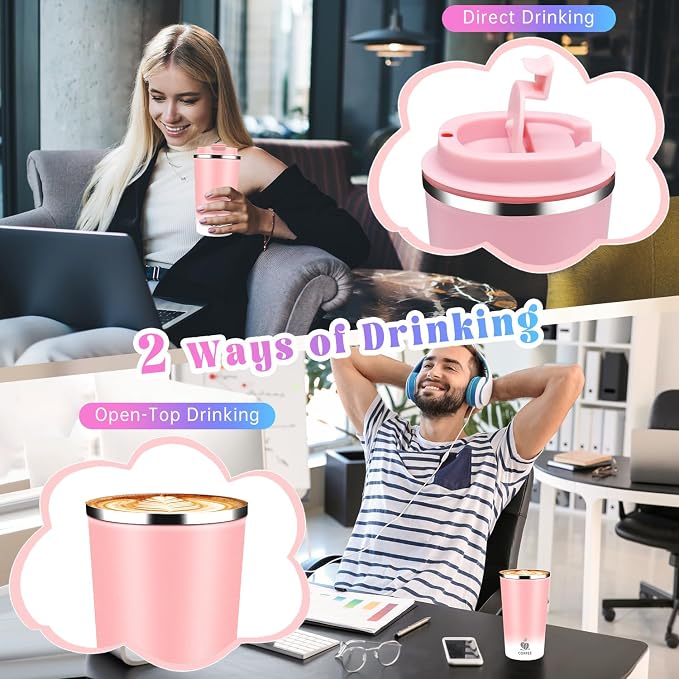 17oz Insulated Travel Coffee Mug - Image 7