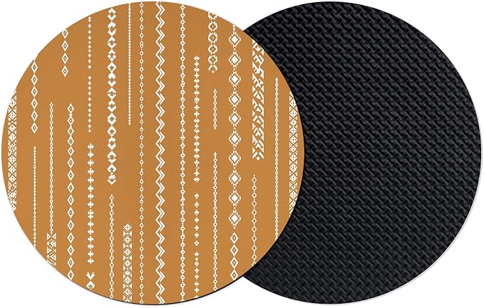 Vintage Simple Coasters Set of 2 Absorbent Coasters by Unknown