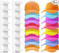 2 Pack Hat Organizer for Baseball Caps, Hat Rack for Wall Hold Up 16 Hats, Strong Adhesive & Screw-in Cap Holder hat hangers for Closet Door & Bedroom (White-2Pcak)