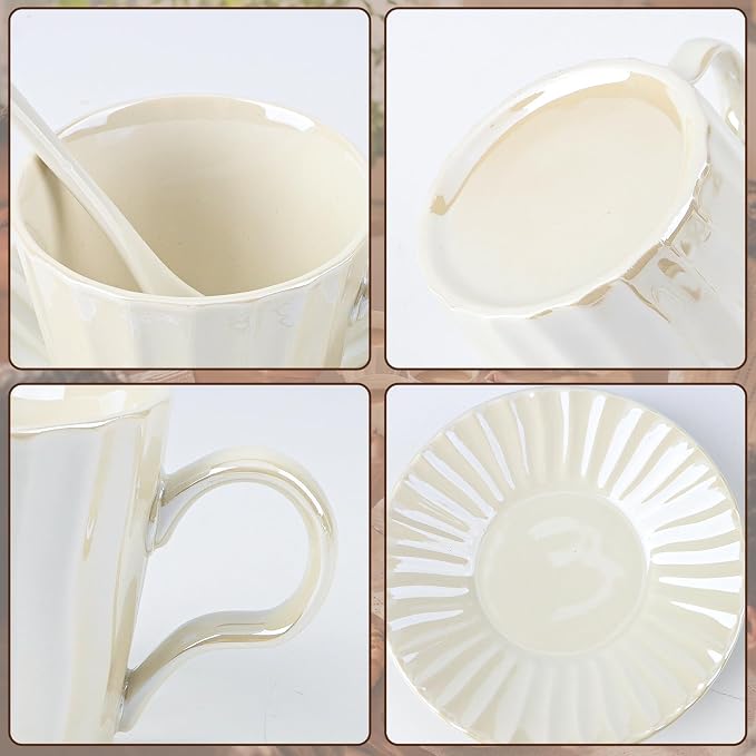 7.5oz Ceramic Cappuccino Cup - Image 4