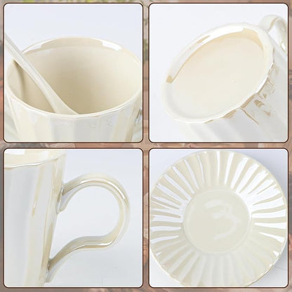 7.5oz Ceramic Cappuccino Cup - Image 4