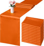 Aneco 4 Pack Satin Table Runner 12 x 108 Inch Long Bright Silk and Smooth by Aneco