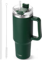 40 oz Tumbler with Handle | Stainless Steel Insulated Tumblers with Lids and by TaroKitc