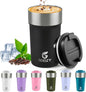 17oz Insulated Travel Coffee Mug, Stainless Steel Cup by Unknown
