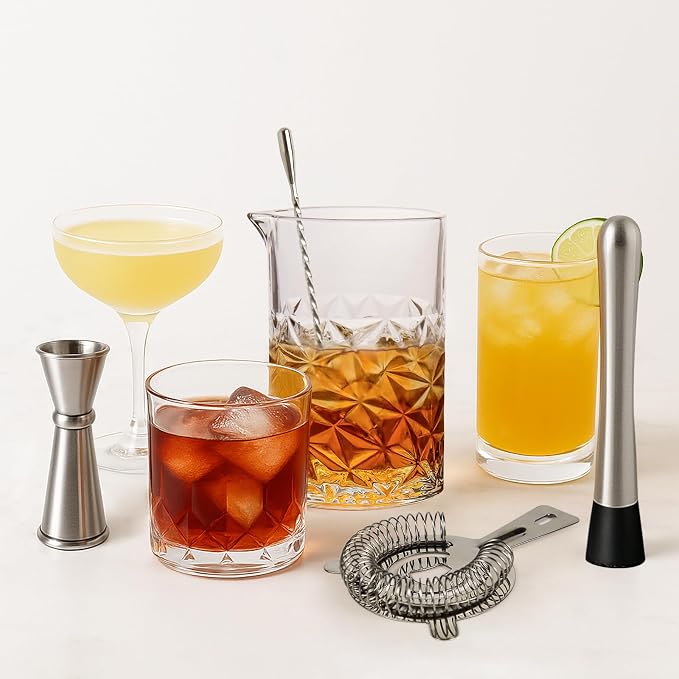 Cocktail Mixing Glass Kit, Bartender Gifts - Image 5
