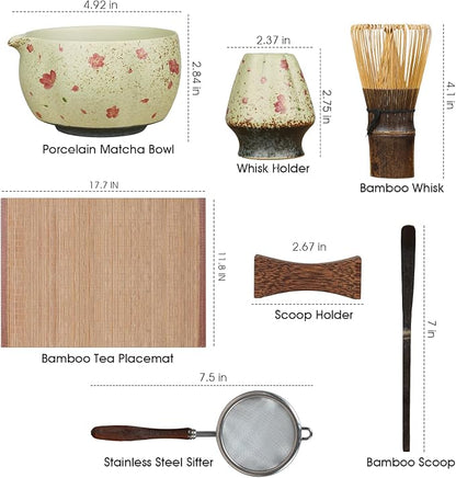 Matcha Set, 7-Piece Matcha Whisk Set - Image 5
