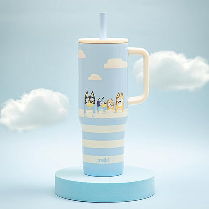 Zak Designs Bluey 30oz Spill-Proof Insulated Stainless Steel Travel Tumbler | - Image 9