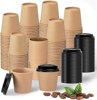 100 Sets 4 oz Disposable Espresso Cup by Unknown