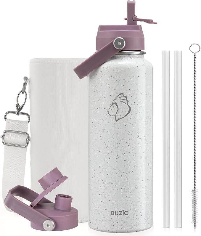 BUZIO Triple Wall Vacuum Water Bottle by BUZIO