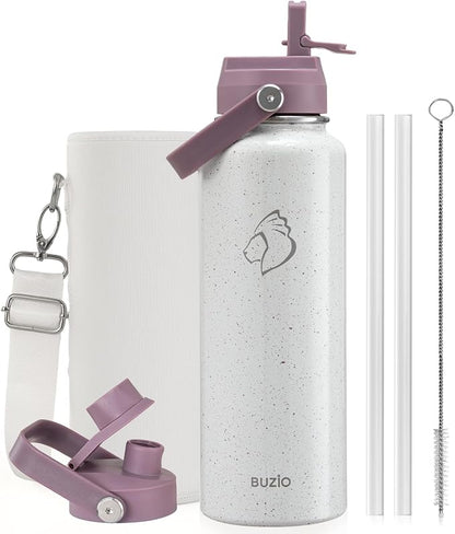 BUZIO Triple Wall Vacuum Water Bottle by BUZIO