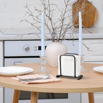 Napkin Holder for Table, Modern Standing Napkin Holders for Kitchen Dining | - Image 2