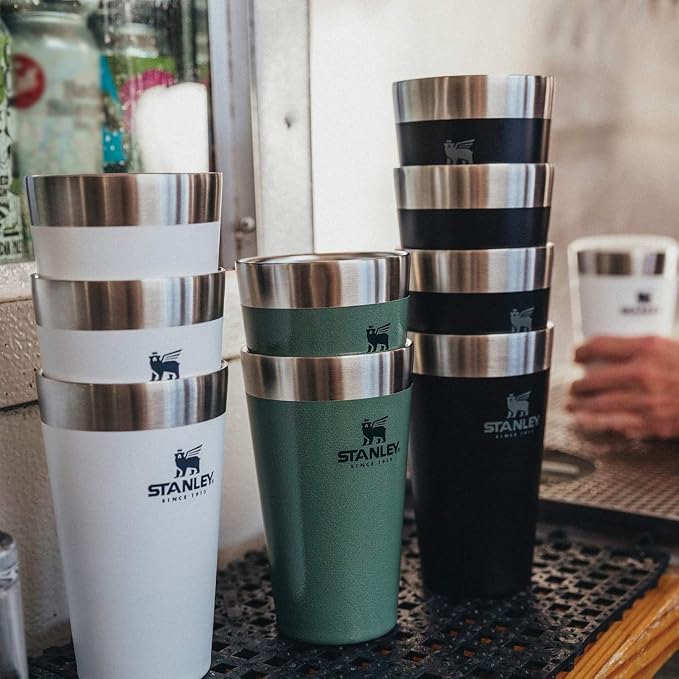 STANLEY Adventure Stacking Beer Pint Glass | Stackable Drinking Cup - Image 3