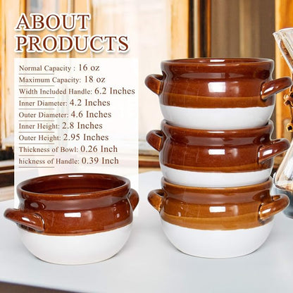 Vumdua French Onion Soup Bowls - Image 7