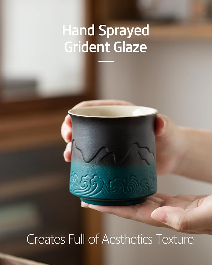 ZENS Japanese Tea Cups Set of 4 - Image 4