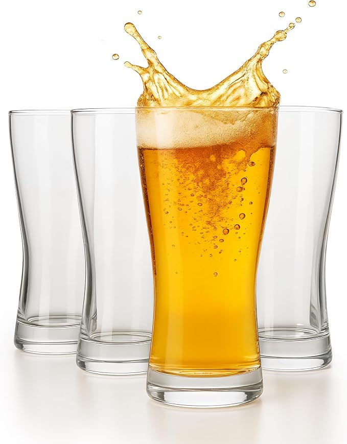 Ksestor Beer Flight Glasses Set of 4 by KSESTOR
