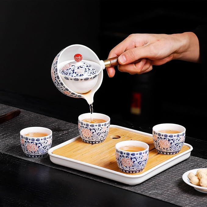 Chinese Tea Set Gongfu Tea Set, Portable Teapot Set - Image 2