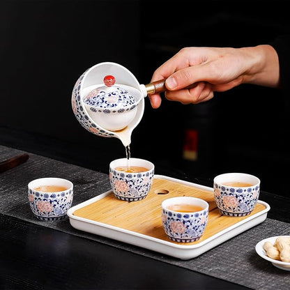 Chinese Tea Set Gongfu Tea Set, Portable Teapot Set - Image 2