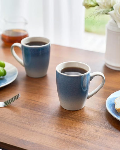 famiware Coffee Mugs Set, 13 oz Mug Set of 8, Stoneware Cups - Image 8
