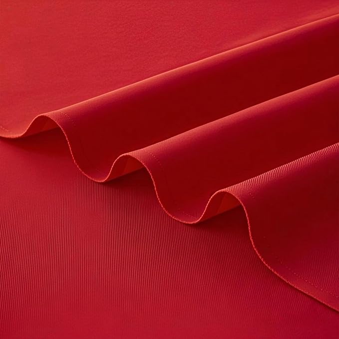FOLINS&HOME Red Waterproof Decorative Table Runner 60 Inches Long | 210GSM - Image 5