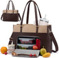 LOVEVOOK Lunch Bag for Women, Work Laptop Tote Bag by LOVEVOOK