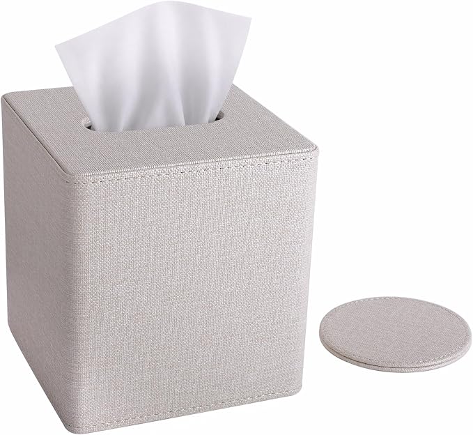LAMOTI Tissue Box Cover Square by LaMOTI