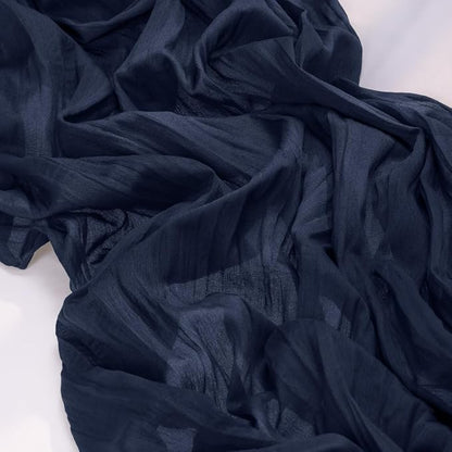 2 Pack Navy Blue Cheesecloth Table Runner 10ft Rustic Outdoor Decor | - Image 5
