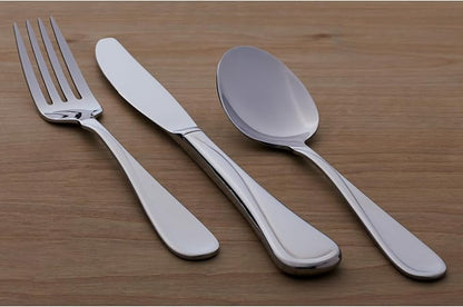 Oneida Silverware Set, Flight Everyday Flatware Dinner Spoons Set, Service - Image 6