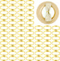 150Pcs Gold Napkin Rings Bulk, Elegant Thanksgiving & Fall Napkin Rings by Unknown