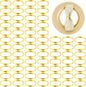 100Pcs Gold Napkin Rings Bulk, Elegant Gold Napkin Rings, Servilleteros para by Unknown