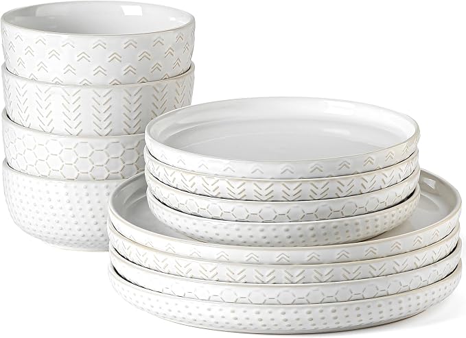 Stoneware Dinnerware Sets Service by Lareina
