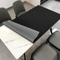 Leather Table Cover,1.8mm Thick,36x60 Inch Table Protector,Table Protector for Dining Room Table,Dining Table Cover,Table Cover Protector,Protector para Mesa De Comedor(Black+Gray,36x60)