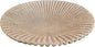 Decorative Bowl decor Tray, Scalloped Pedestal Bowls for Modern Home Decor,Ruffle Decor,Stylish Key Bowl for Entry Table,Decorative Fruit Bowl for Kitchen Counter,Artificial Stone Beige