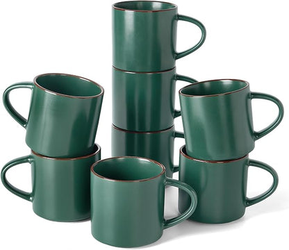 famiware Coffee Mugs Set of 8, Nebula 14oz Coffee Mugs Ceramic Cup Set | by Famiware