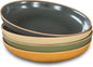 Mora Ceramic Artisan Matte Large Pasta Bowls 30oz, etc Kitchen Plate/Wide Bowl by MORA