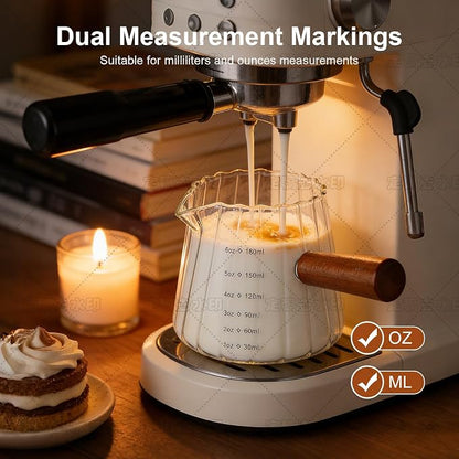 Espresso Measuring Cup, 6 Oz Espresso Shot Glass - Image 4