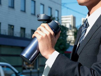 Zojirushi Stainless Steel Mug, Smoky Blue - Image 4