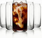 Korser Drinking Glasses Set of 6, 17oz Highball Glass Cups by KORSER