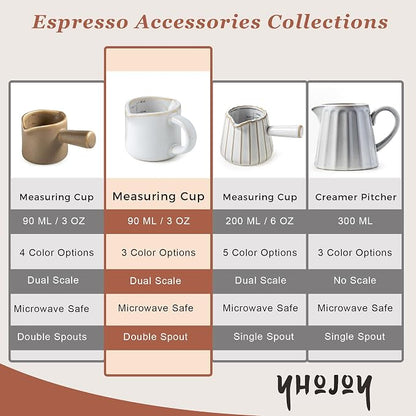 Ceramic Espresso Cup, Espresso Accessories, Espresso Shot Cups 3 OZ | Espresso - Image 9