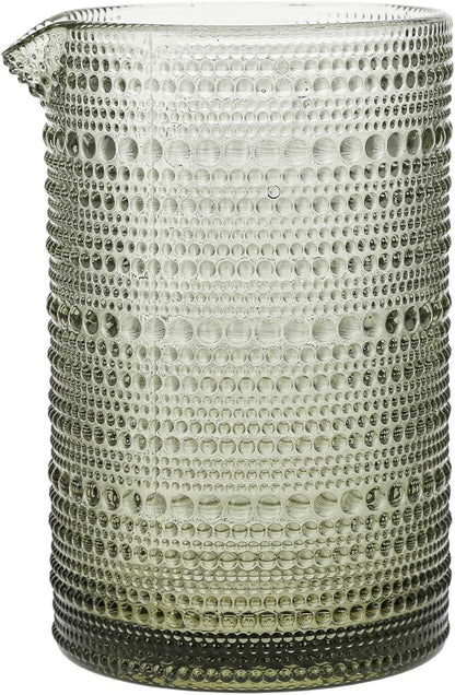 Fortessa Jupiter Hobnail Glass, 25 Ounce Mixing Hobnail Glass, Smoke Gray by Unknown