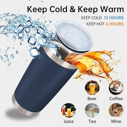 IEOVIEE 32 Pack 20oz Stainless Steel Insulated Bulk Tumblers - Image 6