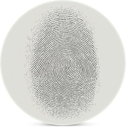 Minimalist Fingerprint Simple Lines Abstract Coasters Set of 4 Absorbent - Image 3