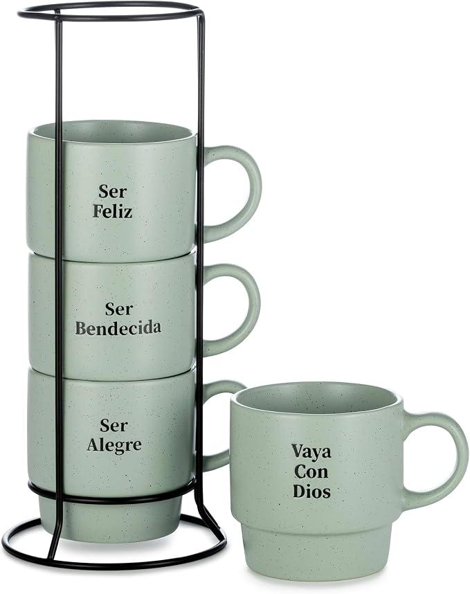 Signature Housewares Stackable Coffee Mug Tower Set by SignatureHousewares