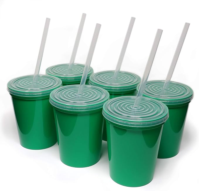 Rolling Sands 16 Oz. Reusable Plastic Stadium Cups by RollingSands