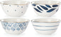 Lenox Blue Bay 4-Piece Dessert Bowl Set, 2.00 LB by Lenox