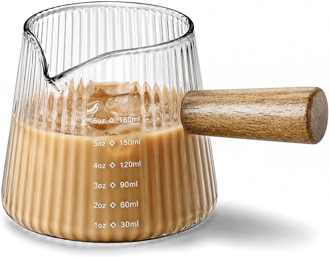 6OZ Espresso Shot Glass Cups Coffee Measuring Cup Coffee Bar Accessories | by CUPLOOV