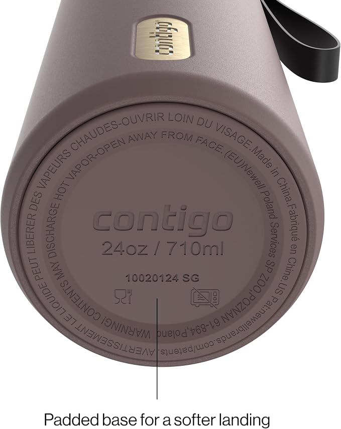 Contigo SnapSeal 24 oz Stainless Steel Vacuum-Insulated Water Bottle - Image 6