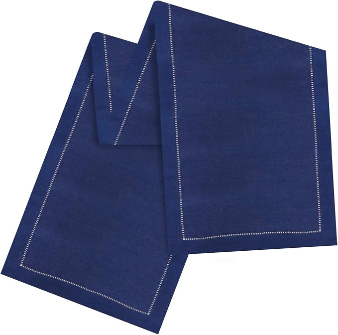 SARO LIFESTYLE Hemstitched Border Table Runner - Image 5